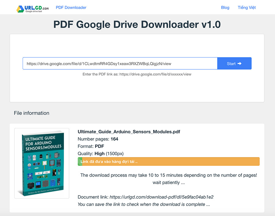 Instructions How to download PDF files on Google Drive is blocked download 2020